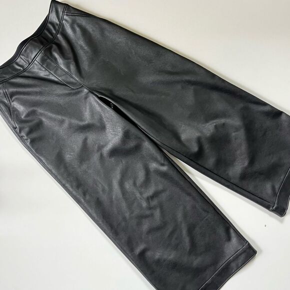 Spanx Leather-like Culottes Small - Picture 10 of 12